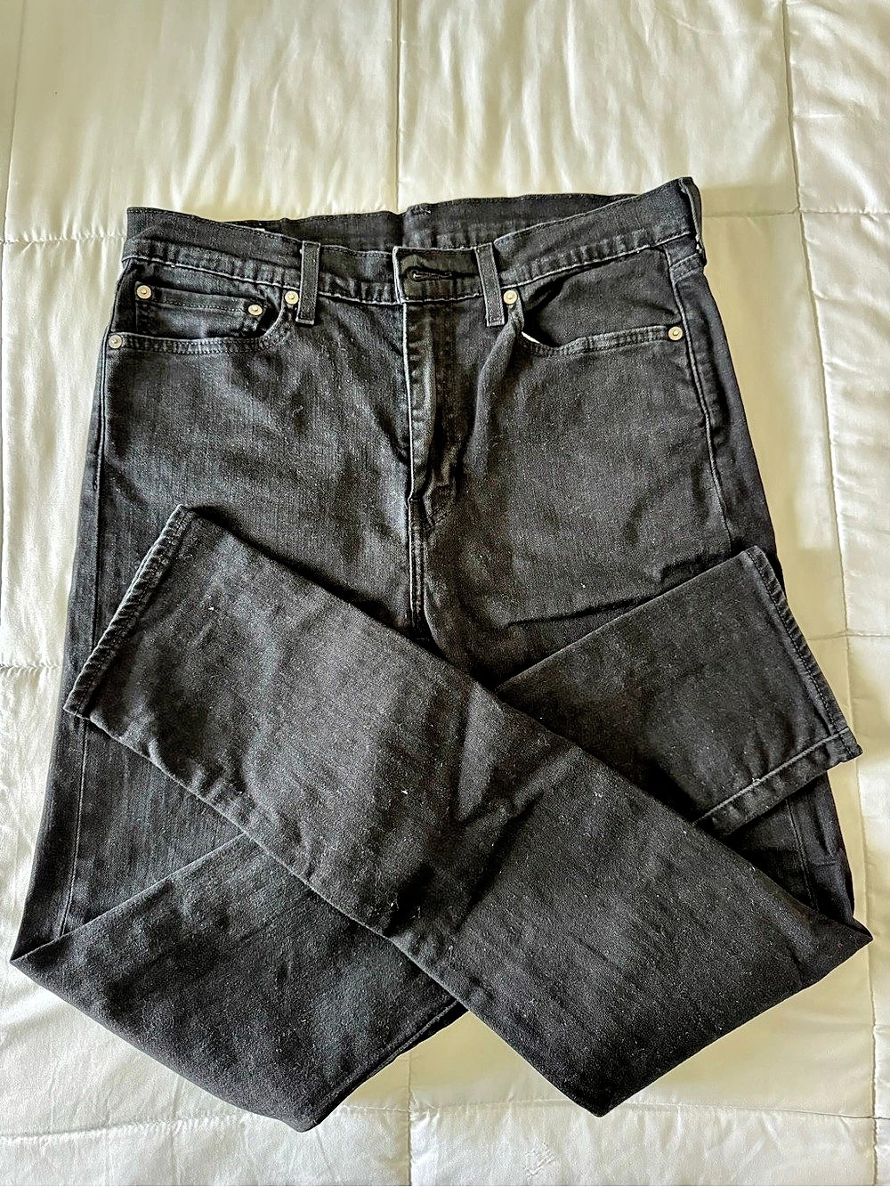 Levi's 505 Black Jeans Waist 34x34 Excellent Condition